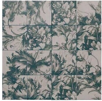 Фото Marazzi плитка Confetto Decoro Tratto Grigio 10x10 (MEMD)