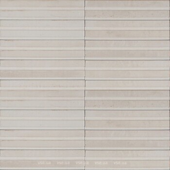 Фото Marazzi плитка настенная Crogiolo Lume Bone Struttura Rake Lux 6x24 (MP9M)
