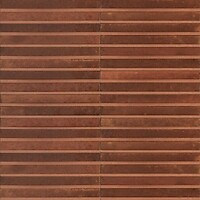 Фото Marazzi плитка Crogiolo Lume Caramel Struttura 3D Rake 6x24 Lux (MP9K)