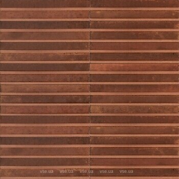 Фото Marazzi плитка Crogiolo Lume Caramel Struttura 3D Rake 6x24 Lux (MP9K)