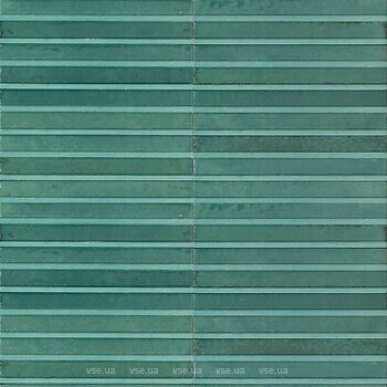Фото Marazzi плитка Crogiolo Lume Emerald Struttura 3D Rake Lux 6x24 (MP9G)