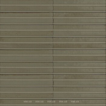 Фото Marazzi плитка настенная Crogiolo Lume Greige Struttura 3D Rake 6x24 Lux (MP9J)