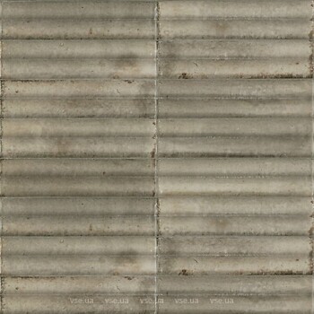 Фото Marazzi плитка настенная Crogiolo Lume Greige Struttura 3D Swing 6x24 Lux (MP93)