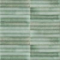 Фото Marazzi плитка настенная Crogiolo Lume Turquoise Struttura 3D Swing 6x24 Lux (MP98)