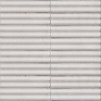 Фото Marazzi плитка настенная Crogiolo Lume White Struttura 3D Swing 6x24 Lux (MP97)