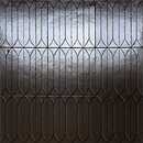 Фото Marazzi плитка Crogiolo Terramater Carbone Struttura 3D Losanga Lux 9.1x37.5 (MPV7)