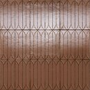 Фото Marazzi плитка Crogiolo Terramater Cotto Struttura 3D Losanga Lux 9.1x37.5 (MPM2)