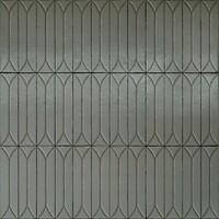 Фото Marazzi плитка Crogiolo Terramater Lichene Struttura 3D Losanga Lux 9.1x37.5 (MPM3)