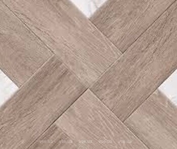 Фото Golden Tile декор Marmo Wood темно-бежевый 40x40 (4VH800)