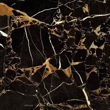 Фото Golden Tile плитка напольная Saint Laurent черный 60x60 (9АС583)