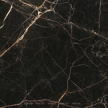 Фото Golden Tile плитка напольная Marmo Perlanera Black 60x60 (MPС583)