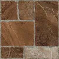 Фото Golden Tile плитка напольная Stone Brick теракотовый 30x30 (SBК770)