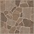 Фото Golden Tile плитка напольная Cortile коричневый 40x40 (2F7800)