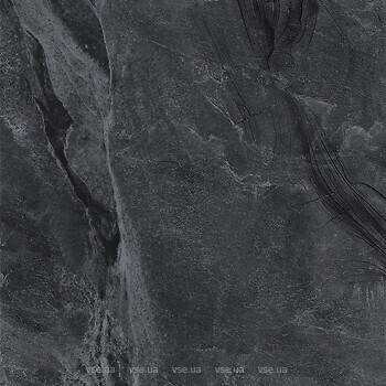 Фото Golden Tile плитка напольная Dark Rock черный 60x60 (DRС580)