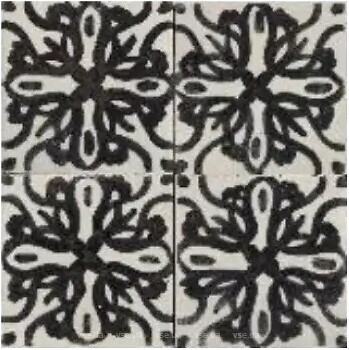 Фото Marazzi плитка Memoria Tappeto 4 Nero Lux 15x15 (MANS)