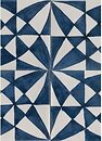 Фото Marazzi плитка Memoria Tappeto 5 Blu Lux 15x15 (MANL)
