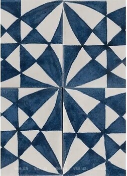 Фото Marazzi плитка Memoria Tappeto 5 Blu Lux 15x15 (MANL)