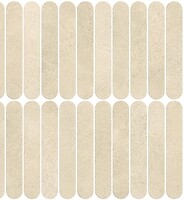 Фото Atlas Concorde плитка Boost Expression Camel Mosaico Ellipse Matt 37x37.8 (AYZA)