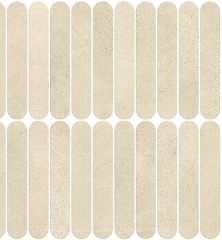 Фото Atlas Concorde плитка Boost Expression Camel Mosaico Ellipse Matt 37x37.8 (AYZA)
