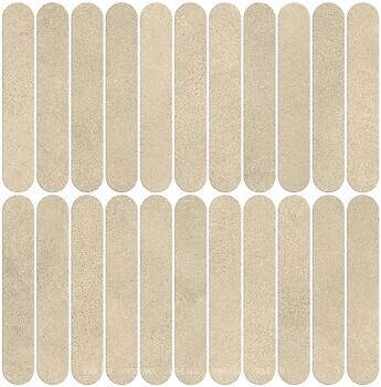 Фото Atlas Concorde плитка Boost Expression Tan Mosaico Ellipse Matt 37x37.8 (AYZB)