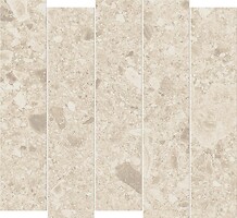 Фото Atlas Concorde мозаика Boost Mix Ivory Mosaico Slide Matt 29x32 (A83I)