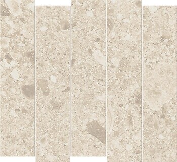 Фото Atlas Concorde мозаика Boost Mix Ivory Mosaico Slide Matt 29x32 (A83I)