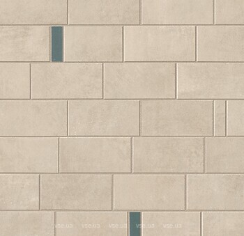 Фото Atlas Concorde декор Boost Pro Cream Minibrick Pro Blue Matt 29.7x33.3 (9BMV)