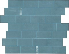 Фото Atlas Concorde декор Boost Pro Powder Blue Minibrick Pro Ocean Matt 29.7x33.3 (9BMU)