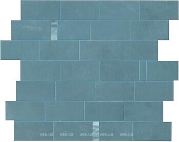 Фото Atlas Concorde декор Boost Pro Powder Blue Minibrick Pro Ocean Matt 29.7x33.3 (9BMU)
