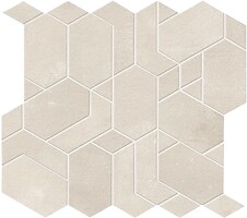 Фото Atlas Concorde мозаика Boost White Mosaico Shapes Matt 31x33.5 (AN63)