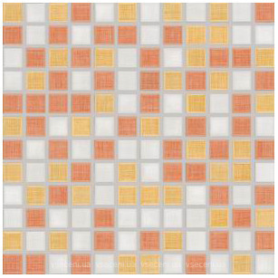 Фото Rako мозаика Samba многоцветная 30x30 Куб 2.3x2.3 (GDM02115)