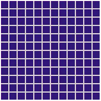 Фото Rako мозаика Color Two темно-синяя матовая 29.7x29.7 Куб 2.3x2.3 (GDM02005)