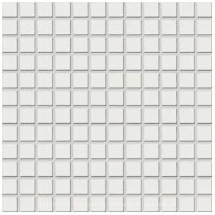 Фото Rako мозаика Color Two белая матовая 29.7x29.7 Куб 2.3x2.3 (GDM02023)