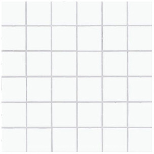 Фото Rako мозаика COLOR TWO GDM05052 белая глянцевая 29.7x29.7 Куб 4.7x4.7
