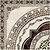 Фото Golden Tile декор Vulcano бежевый 40x40 (Д11301)