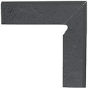 Фото Ceramika Paradyz цоколь Semir Cokol Grafit 30x8.1 правый