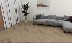 Фото Vinilam Herringbone 2.5 mm Дуб Грин Грей (65325)