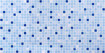 Фото Регул листовая панель 956x480x4 мм Мозаика Синий микс (70с)