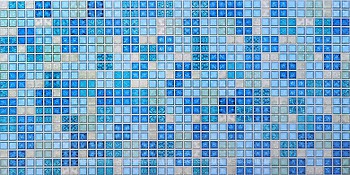 Фото Регул листовая панель 956x480x4 мм Мозаика Блик синий (бс1)