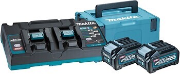 Фото Makita BL4040x2, DC40RB, Makpac (191U00-8)