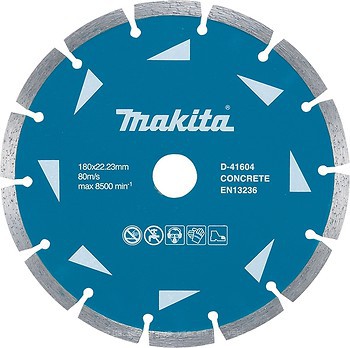 Фото Makita алмазный отрезной сегментный 180x2.4x22.23 мм (D-41604)