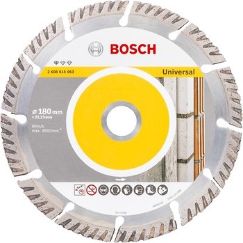 Фото Bosch алмазный отрезной сегментный 180x2.4x22.23 мм (2608615063)