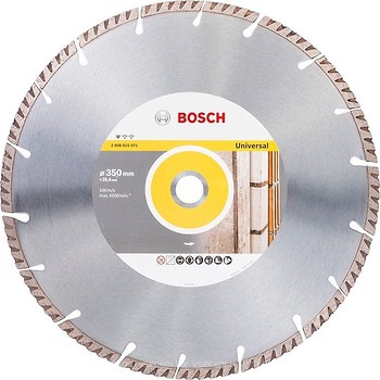 Фото Bosch алмазный отрезной сегментный 350x3.3x25.4 мм (2608615071)
