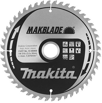 Фото Makita MAKBlade пильный 216x1.6x30 мм (B-08969)