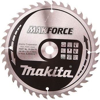 Фото Makita MAKBlade пильный 185x1.5x15.88 мм (B-08470)