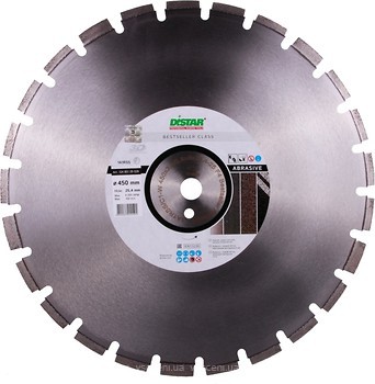 Фото Distar Bestseller Abrasive алмазный отрезной сегментный 450x3.8/2.8x9x25.4 мм (12485129028)