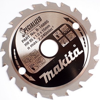 Фото Makita Specialized пильный 85x0.7x15 мм (B-16885)