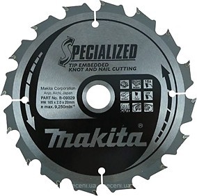 Фото Makita Specialized пильный 185x1.2x30 мм (B-09341)