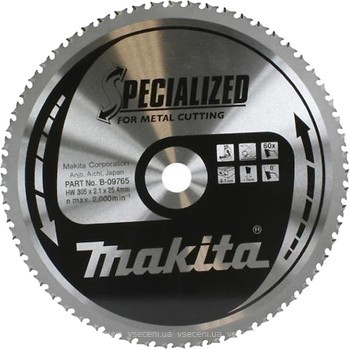 Фото Makita Specialized пильный 305x2.1x25.4 мм (B-09765)