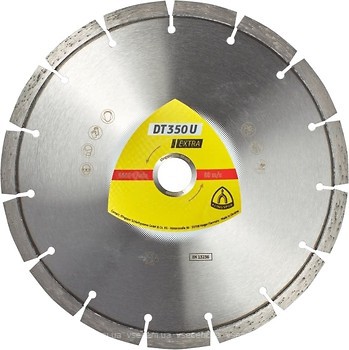 Фото Klingspor Extra алмазный отрезной сегментный DT350U 125x2.4x22.23 (336215)